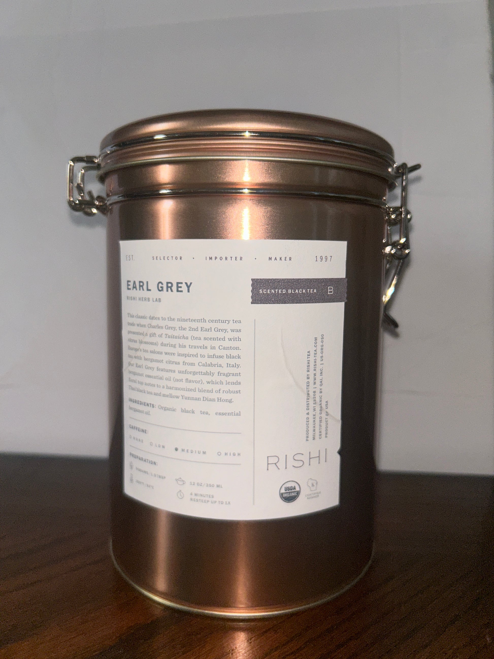 Iced Earl Grey (Black Tea)